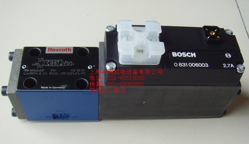力士樂伺服閥線圈0831006003現(xiàn)貨銷售